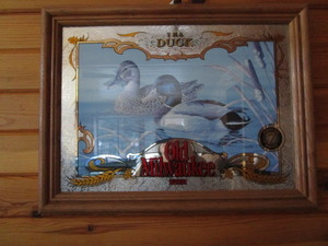 lot 113 image: Old Milwaukee Mirror