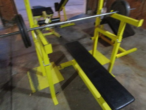 Bench Press  Squat Bar