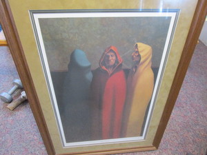 Stone People Framed Print