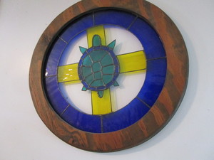 Stained Glass Turtle