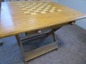 Red Oak Game Table