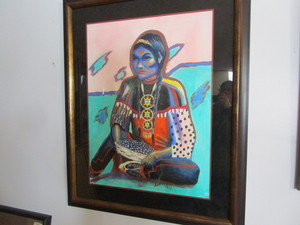 Original Blueberry Woman