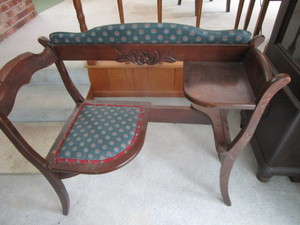Vintage Telephone Bench