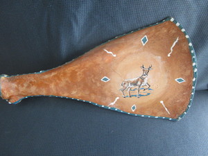 Hand Painted Buffalo Shoulder