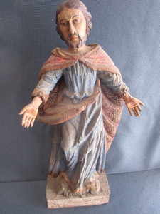Hand Carved Religious Icon