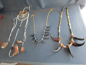 Bear Claw Style Necklaces