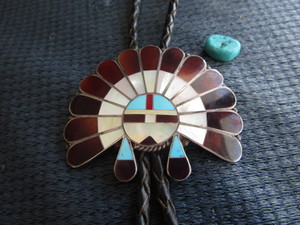 Bolo Tie Headdress Style
