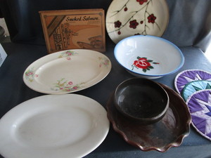 Platters, Enamel, Stoneware
