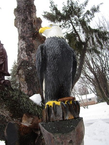 Carved Eagle