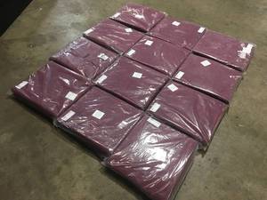 Lot of New Putnam Matelasse Claret Cotton Twin Bedspread