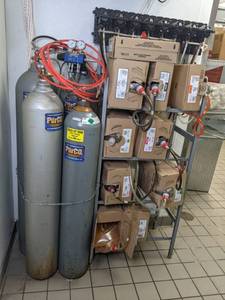 lot 3 image: Commercial PurCO2 Tanks and Beverage Pumps