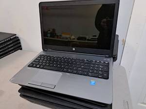 lot 1599 image: Lot of (7) HP D40 ProBook Delphi 15 Laptop Computers (for parts only)