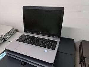 lot 1579 image: Lot of (5) HP ProBook 650 G2 15 Laptop Computers (for parts only)