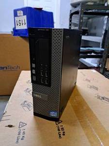 lot 1620 image: Dell Optiplex 990 SFF Intel Core i3-2120  3.30GHz Duo Core 4GB RAM 250GB HDD DVD-RW Desktop Computer Tower (for parts only)