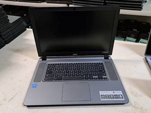 lot 1608 image: Acer N15Q9 Chromebook 15 CB3-532 Series 15 Laptop Computer (for parts only)