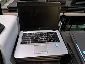 lot 1615 image: Lot of (5) HP EliteBook 820 G3 12 Laptop Computers (for parts only)