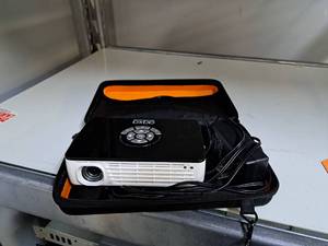 lot 1648C image: Aaxa Technologies P300 Projector with Power Cord and Case