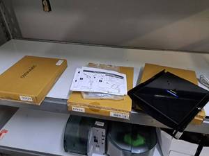 lot 1661 image: Lot of (3) Displays2Go iPad Enclosures