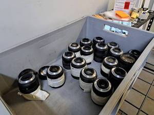 lot 1700 image: Lot of (10) Camera Lens (for parts or repair)