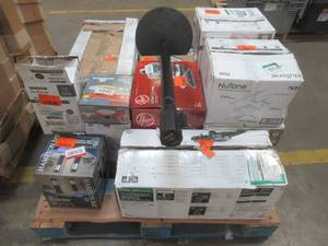 lot 210 image: WholesaleSalvage Pallet (Building Materials, Flooring, Small Housewares And More) - SOLD AS IS