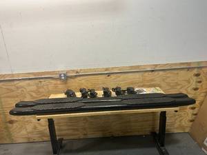 lot 92 image: Westin 21-52775 Black Pro Traxx 5 Oval Nerf Step Bars fits 2005-2021 Tacoma Double Cab 1 Pair