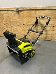 lot 44 image: RYOBI 21 in. 40V Brushless Cordless Electric Snow Blower RY40806VNM