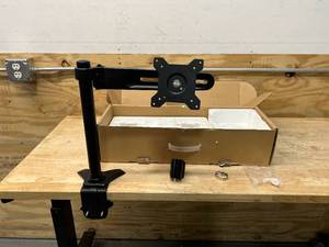 lot 40 image: Desk Clamp Monitor Stand