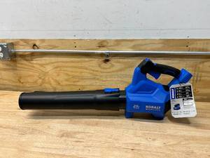lot 73 image: KOBALT 24-volt Max 500-CFM 120-MPH Brushless Handheld Cordless Electric Leaf Blower- Tool Only