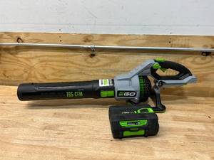 lot 74 image: EGO  POWER 56-volt 765-CFM 200-MPH Brushless Handheld Cordless Electric Leaf Blower with 5 Ah Battery