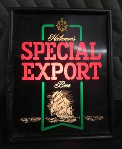 lot 39 image: SPECIAL EXPORTY LIGHTED SIGN