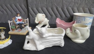 lot 78 image: BABY VINTAGE PLANTERS  AMERICAN GIRL