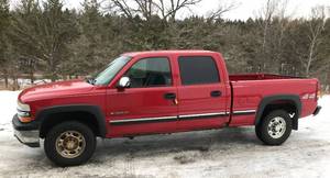 lot 3 image: 2001 Chevy Silverado 1500 LS HD 4x4