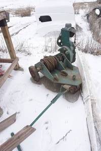 gear reduction winch