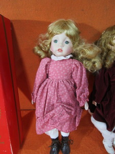 (2) Porcelain Dolls 16