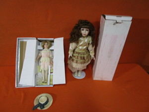 (2) Porcelain Dolls (1) 16 (1) 24