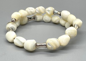 lot 91 image: RLM Studio Serling Silver and Mother of Pearl Bracelet