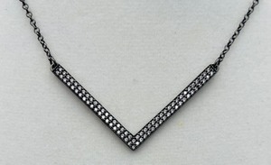 lot 149 image: Stellar Sterling Silver and Cubic Zirconia Necklace
