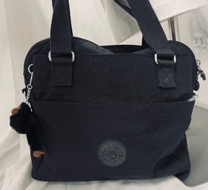lot 163 image: Black Kipling Handbag