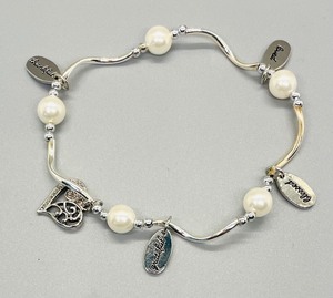 lot 168 image: Inspirational Stretch Bracelet by Valerie Parrhill