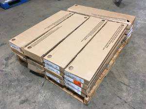 Pallet with 19 cases of Marazzi American Estates Saddle Matte 9 in. x 36 in. Color Body Porcelain Floor and Wall Tile (13.02 sq. ft.Case)