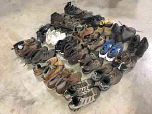 Lot of assorted Boots used customer Returns various sizes and conditions review pictures