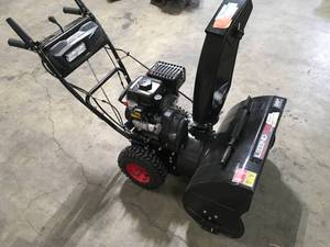 Legend Force 26 in. Two-Stage Gas Snow Blower with Electric Start, Customer return, Review all pictures