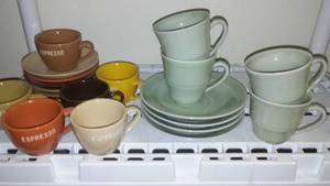 lot 10 image: Little Espresso Cups World Market and More
