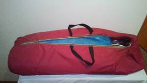 lot 19 image: Tarp Style Tent With Poles, Dining Fly