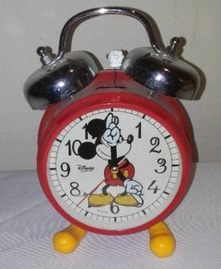 lot 29 image: Disney Mickey Mouse Wind-Up Alarm Clock.