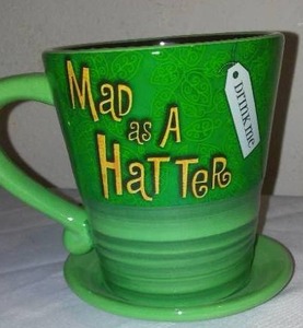 lot 35 image: Mad Hatter Mug, Disney, Alice In Wonderland
