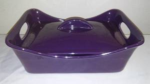 lot 47 image: Racheal Ray Cookware  Purple Casserole 3.5 Quart