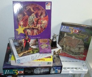 lot 99A image: Puzzles, Fantasy And More