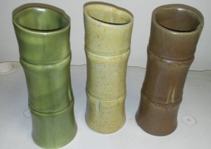 lot 106 image: Tiki Farm Bamboo Glasses
