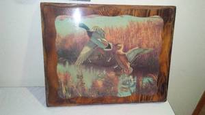 lot 153 image: Rustic Pheasant Clock - Great Look.